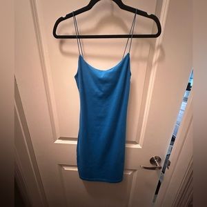 Zara Short Fitted Spaghetti strap dress NWT
